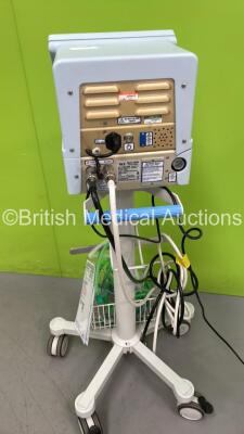 SLE5000 Infant Ventilator HFO TTV Plus Model E Software Version 5.0 on Stand with Hoses (Powers Up) * Mfd 2008 * - 3