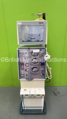 Fresenius Medical Care 5008 CorDiax Dialysis Machine Software Version V4.62- Running Hours 43453 with Hoses (Powers Up)