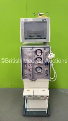 Fresenius Medical Care 5008 CorDiax Dialysis Machine Software Version V4.01 - Running Hours 47294 with Hoses (Powers Up)