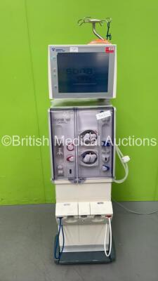 Fresenius Medical Care 5008 CorDiax Dialysis Machine Software Version V4.50 - Running Hours 31336 with Hoses (Powers Up)