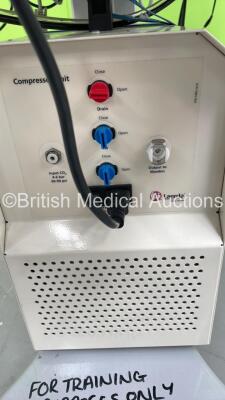 Thermocare Infant Resuscitaire with Laerdal Link Box and Monitor (Powers Up - Incomplete) *S/N 2606* - 2