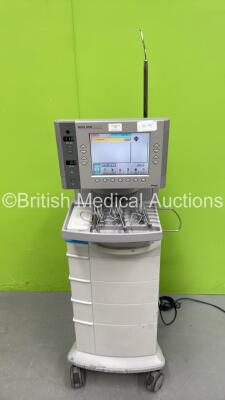 Alcon Surgical Series 20000 Legacy Cavitron/Kelman Phaco Emulsifier Aspirator with 3 x Handpieces and Footswitch (Powers Up with Error and Damaged Wheels)