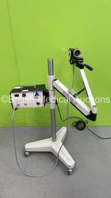 Applied Fiberscope Colposcope with Light Source on Stand (Incomplete)