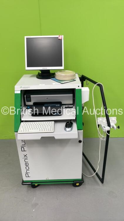 Albyn Medical Phoenix Plus Work Station with Monitor (HDD REMOVED) *S/N 4735*