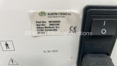 Albyn Medical Phoenix Plus Work Station with Monitor (HDD REMOVED) *S/N 4735* - 4