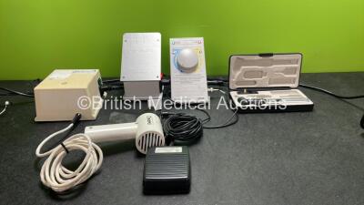 Mixed Lot Including 1 x Dentsply QHL75 Curing Light (Powers Up with Missing Cover-See Photo) 1 x Coltene Whaledent PerFect TCS II Contouring System (Powers Up) 1 x SilvertreeGB110 Hot Plate (Powers Up) 1 x Keeler Otoscope *SN 50313268, 070416248*