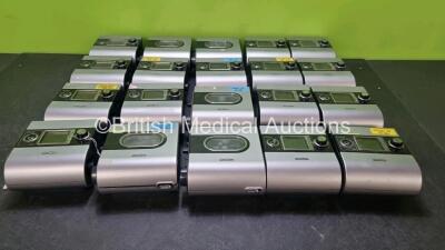 15 x ResMed S9 Escape CPAPS with 5 x H5i Humidifier and 7 x Power Supplies (Untested) *SN 23122432344 / 22171731895 / 22151553663 / 23142380543 / 22171377852 / 23111509249 / 22161515703 / 2218167666627 / 23132013232 / 23131727462 / 22171006919 / 221715355