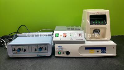 Mixed Lot Including 1 x Magstim Neurosign 100 Nerve Stimulator, 1 x Mitek VAPR 3 Electrosurgical Unit, 1 x Fibrinotherm Block Heater Unit and 1 x Degussa Dentomat 2 Mixer *SN 31312296E, A021526, 1021364*