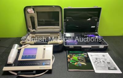 Mixed Lot Including 1 x Vitalograph Compact II Spirometer in Carry Case (Powers Up) 1 x Biometrics E Link Tester (Untested) *SN 58584*