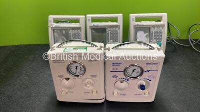 Mixed Lot Including 2 x Fisher & Paykel Neopuff Infant Resuscitator Units, 3 x Baxter Colleague Pumps *SN 060114000066, 060114000056, 21060977DB, 22100114DB, 21020696DB*