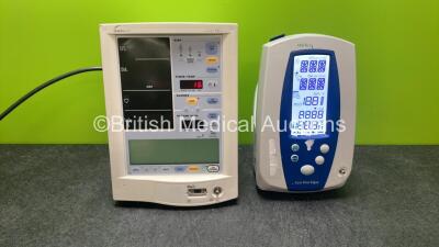 Job Lot Including 1 x Datascope Accutorr Plus Patient Monitor and 1 x Welch Allyn Spot Vital Signs Monitor (Both Power Up) *SN A740790-D5, 21201737534*