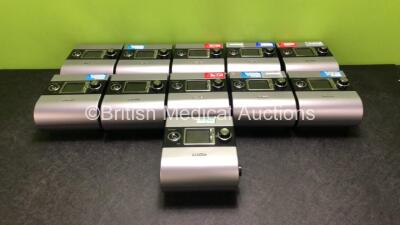 11 x ResMed S9 AutoSet CPAP Units with 11 x Power Supplies (All Power Up, 2 x Damage to Casing - See Photos)