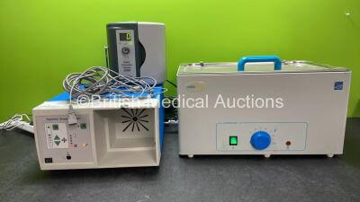 Mixed Lot Including 1 x Codman 1000 Malis Irrigation Module (Powers Up) 1 x RapidVac Smoke Evacuator Unit (Powers Up with Missing Filter-See Photo) 1 x Mobilis Warming Bath (Powers Up)