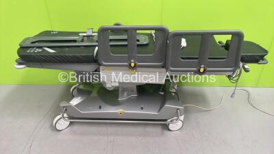 Anetic Aid QA4 Powered Function Patient Trolley with Cushions and Controller (Powers Up) *S/N 20000060*