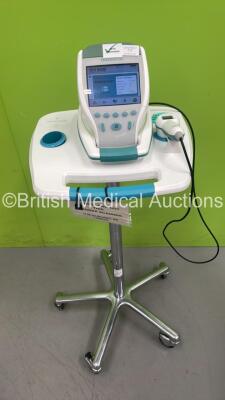 Verathon BVI 9400 Bladder Scanner Part No 0570-0190 with Transducer / Probe on Stand (Powers Up) *S/N B4308378*