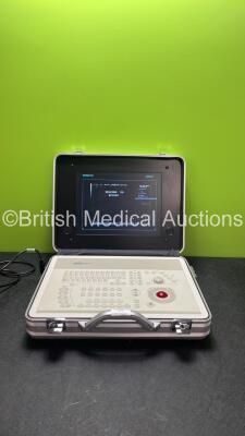 Echoson Epidot Portable Ultrasound Scanner in Case (Powers Up with Damaged Case-See Photo)