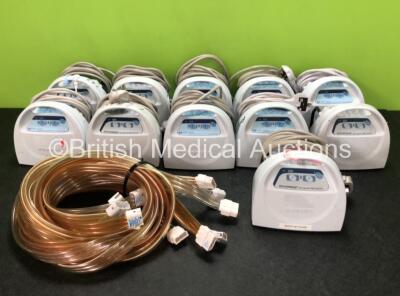 11 x Kendall SCD Express Compression Systems with 6 x Hoses (All Power Up) *SN 1111158 / V0719025 / 1200156 / 1111114 / V0719084 / 1200145 / 1111105 / V0719088 / 1200162 / 1200129 / V0714668*