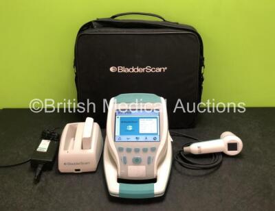 Verathon BVI 9400 Bladder Scanner with 1 x Probe, 1 x Battery Charger and 2 x Batteries in Case (Powers Up) *SN B4307664*