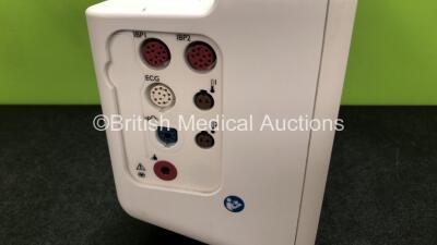 Philips Efficia CM120 Patient Monitor with NBP, SpO2, ECG, T1, T2, IBP1 and IBP2 Options (Powers Up with Missing Casing - See Photos) *SN CN54504189* - 6