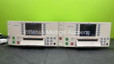 2 x Huntleigh Sonicaid FM800 Encore Fetal Units (Both Power Up) *SN 751DX0501481-13, 751DX0501480-13*