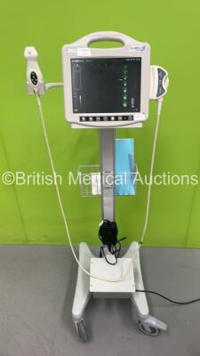 Bard Site Rite 5 Vascular Access Ultrasound Scanner Ref 9763000 with 1 x Transducer / Probe (Ref 9760034) on Stand (Powers Up)