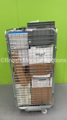 Cage of Mixed Consumables Including Masks, Needles and BP Cuffs (Cage Not Included - Out of Date)