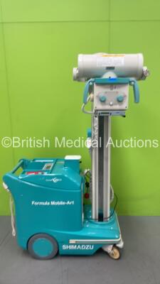 Shimadzu Formula Mobile-Art MUX-100H Mobile X-Ray (Powers Up with Key - Key Included) *S/N 0362Z17607* **Mfd 02/2008**