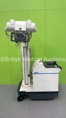 GE AMX 4 - IEC Mobile X-Ray Model No 46-329267G2 (Powers Up with Key - Key Included - Low Battery) *S/N 431788WK9* **Mfd 05/1994**)