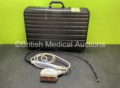 GE 6T REF KN100092 49 Ultrasound Transducer / Probe in Carry Case *SN 93869* *Untested*