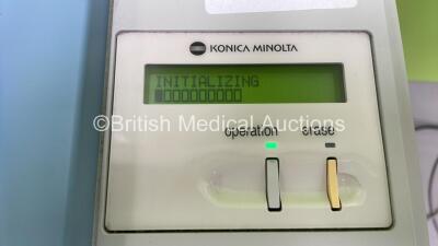 Konica Minolta Regius Model 110 Single Slot CR System with 2 x Cassettes (Powers Up) - 3