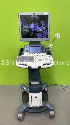 GE Logiq S7 Expert Flat Screen Ultrasound Scanner Ref.5497442 *Mfd Jul 2015* Software Version - R2, Software Revision 0.4 (Powers Up with 6 x Missing Dials) *SN 296452SU6*