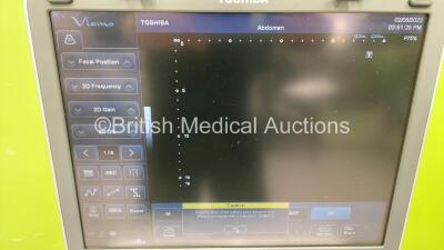 Toshiba Viamo SSA-640A Diagnostic Ultrasound System *S/N E1I1486114* **Mfd 08/2014** Software Version 5.0.100 with Sony UP-D897 Digital Graphic Printer (Powers Up) - 7