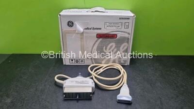 GE 9L-D Ultrasound Transducer / Proibe *Mfd 2011* (Untested) In Box *SN 109334WP3*