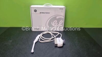 GE IC5-9-D Ultrasound Transducer / Probe *Mfd - June 2018* in Case (Untested) In Box *SN 652108WX2*