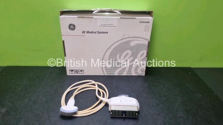 GE C1-5-D Ref 5261135 Ultrasound Transducer / Probe *Mfd 2012* (Untested) In Box *SN 107492YP1*