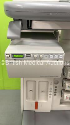 Toshiba Aplio 300 TUS-A300 Flat Screen Ultrasound Scanner *S/N T1D1232322* **Mfd 03/2012* with 3 x Transducers / Probes (PVT-661VT *Mfd 03/2012* / PVT-375BT *Mfd 01/2012* and PLT-704SBT *Mfd 03/2012*) and Sony UP-D897 Digital Graphic Printer (Powers Up - - 7