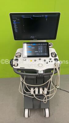 Samsung RS80A Flat Screen Ultrasound Scanner *S/N S1EOM3HKC00001H* **Mfd 2018** Software Version 3.02.04.1010 with 4 x Transducers / Probes (2 x CA1-7A and 2 x LA2-9A) (Powers Up) ***IR091*** - 3