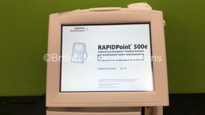 Siemens Healthineers RAPIDPoint 500e Blood Gas System *Mfd 2020* (Powers Up) *SN 54304* **in cage** - 3