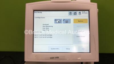 Siemens Healthineers RAPIDPoint 500e Blood Gas System *Mfd 2020* (Powers Up with Damage to Screen Casing, Loose Screen - See Photos) *SN 54301* **in cage** - 5