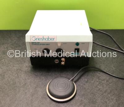 Grieshaber Bipolar Coagulation Unit (No Power)