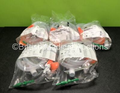 10 x Pulmodyne REF 313-8007N-4 Breathing Tubes (5 in Photo - 10 in Total)