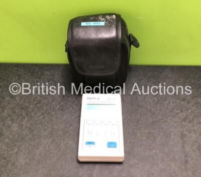 Metron QA-30 External Pacemaker Analyzer in Case (Powers Up)