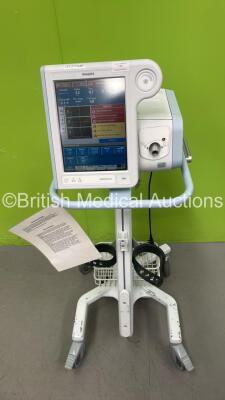 Philips Respironics V60 Ventilator Software Version 2.30 - Total Power on Hours 11646 with Hose (Powers Up)