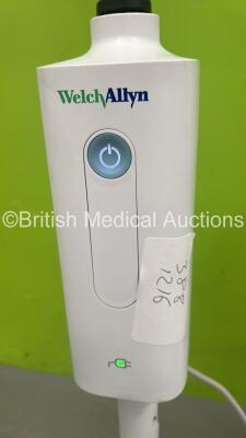 1 x Welch Allyn GS Exam Light IV on Stand and 1 x Deltex QODM + Monitor on Stand with Probe (Both Power Up) - 2