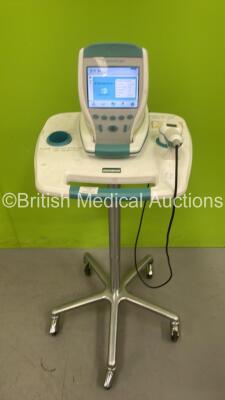 Verathon BVI 9400 Bladder Scanner Part No 0570-0190 with Transducer / Probe on Stand with Battery (Powers Up with Stock Battery )