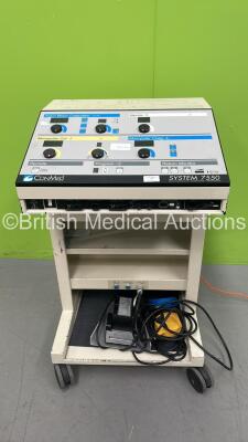 ConMed System 7550 Electrosurgical Generator +ABC Modes with 2 x Footswitches (Powers Up)