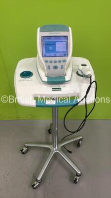 Verathon BVI 9400 Bladder Scanner Part No 0570-0190 with Transducer / Probe on Stand with Battery (Powers Up with Stock Battery )