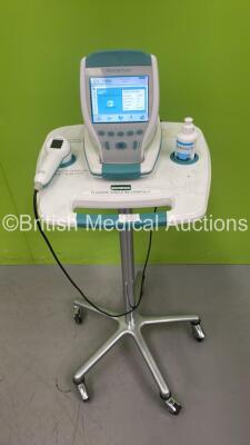 Verathon BVI 9400 Bladder Scanner Part No 0570-0190 with Transducer / Probe on Stand with Battery (Powers Up with Stock Battery )