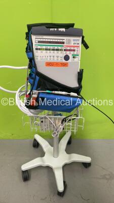 Viasys Healthcare LTV 1200 Ventilator on Stand with Hose (Powers Up with Alarm)