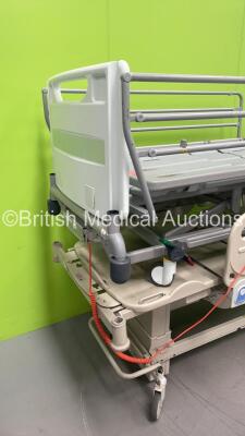 1 x Huntleigh Enterprise 5000 Electric Hospital Bed with Controller (Powers Up) and 1 x Hill-Rom Electric Hospital Bed (Not Power Tested Due to No Controller) - 3